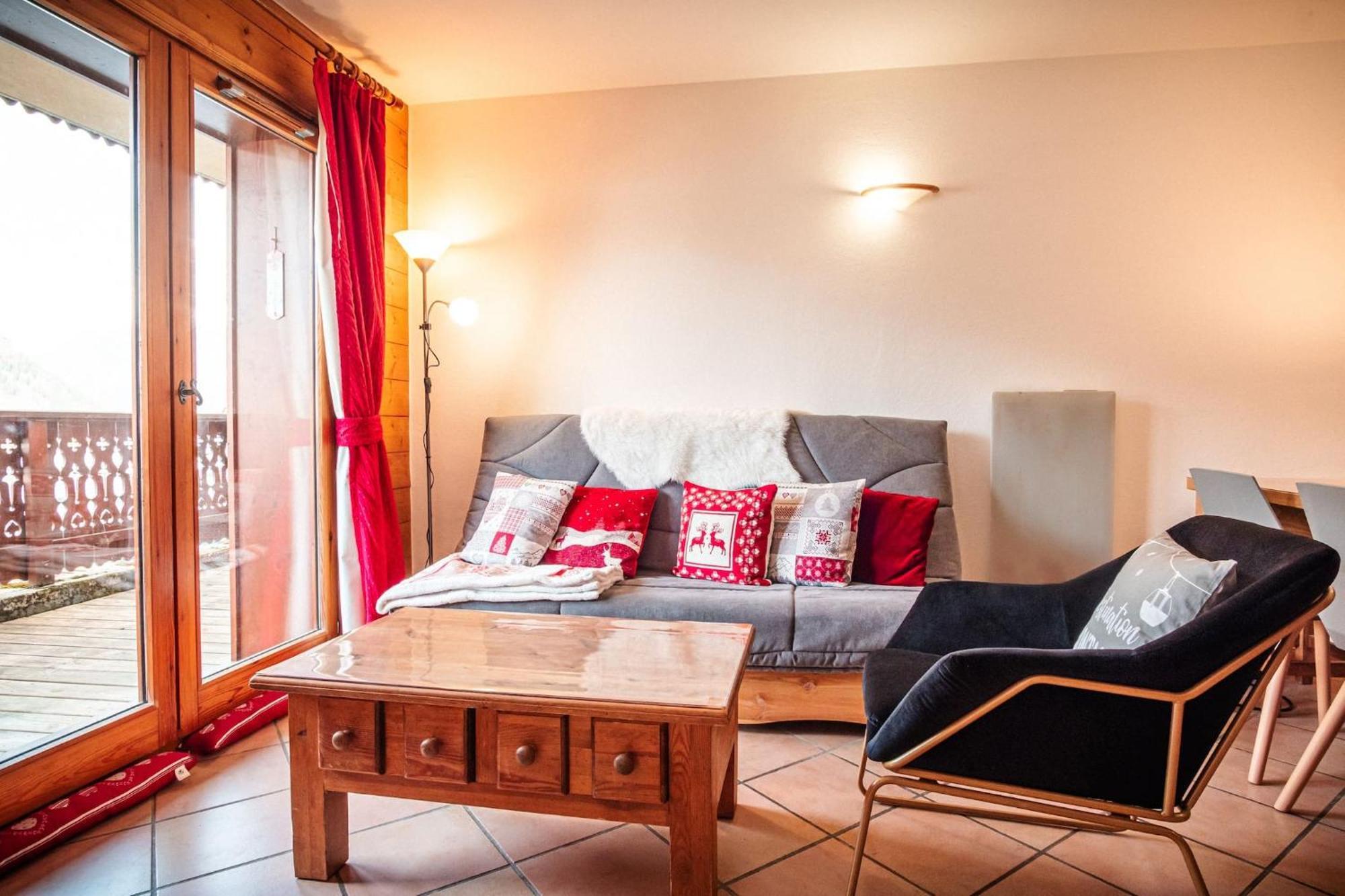 Appartement Bellevue Au Pied Des Pistes 莱苏什 外观 照片