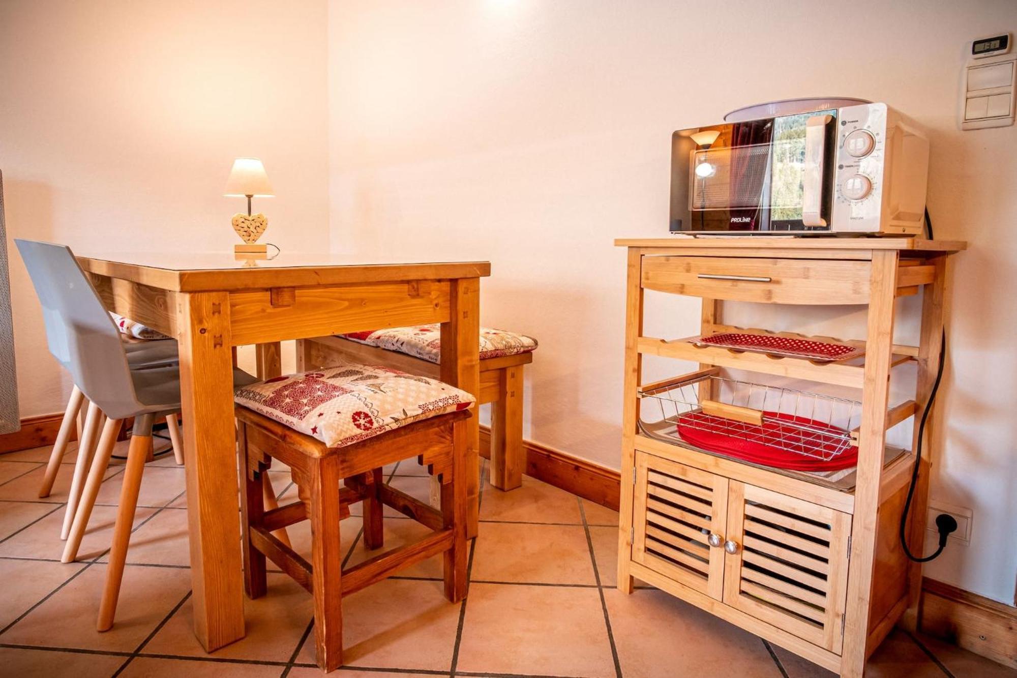 Appartement Bellevue Au Pied Des Pistes 莱苏什 外观 照片