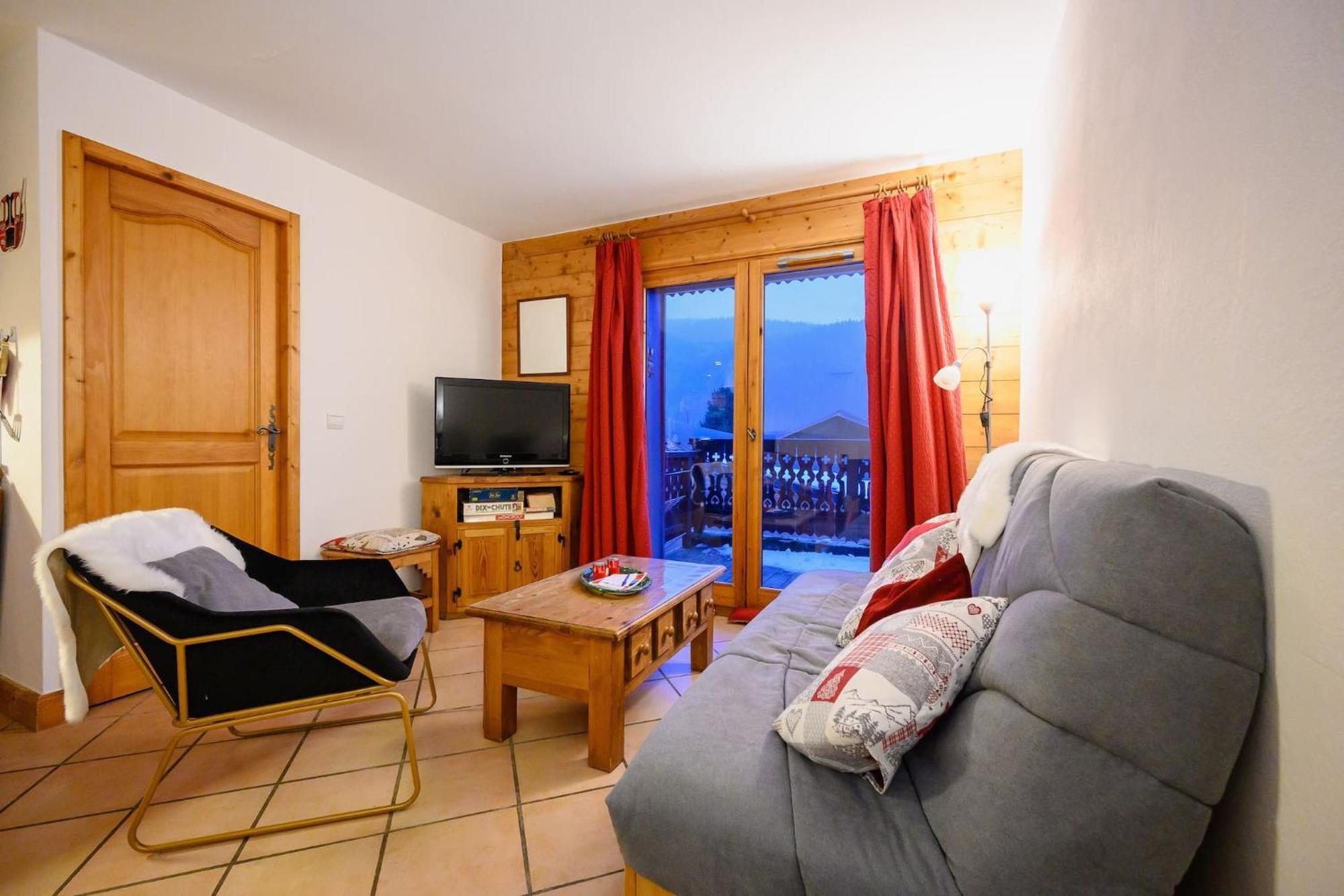 Appartement Bellevue Au Pied Des Pistes 莱苏什 外观 照片